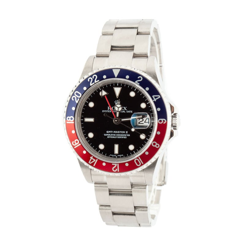 Rolex GMT-Master II Ref 16710 Black