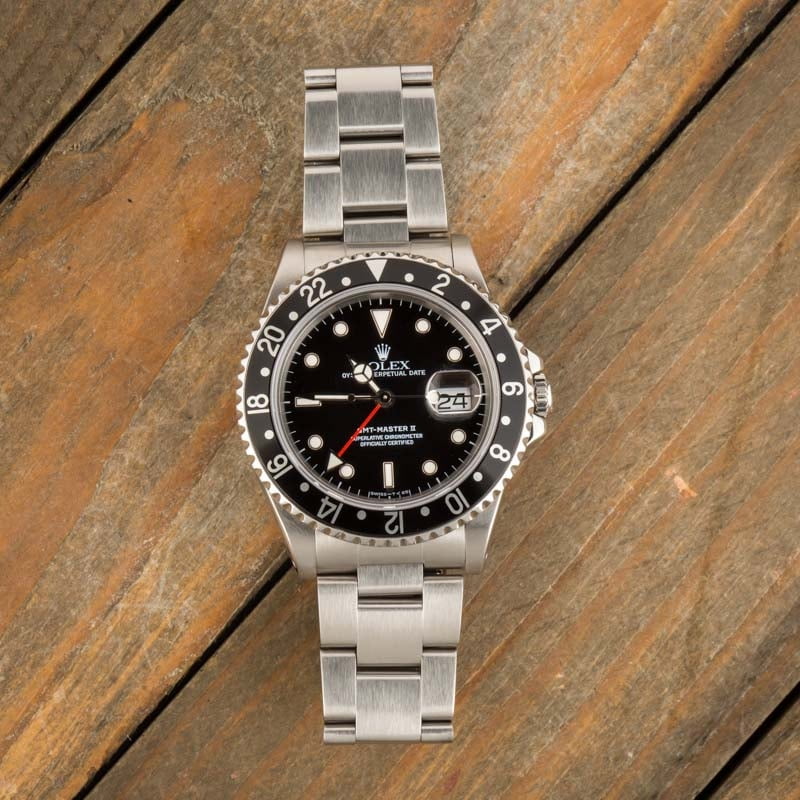 Rolex GMT-Master II Ref 16710 Stainless Steel Oyster