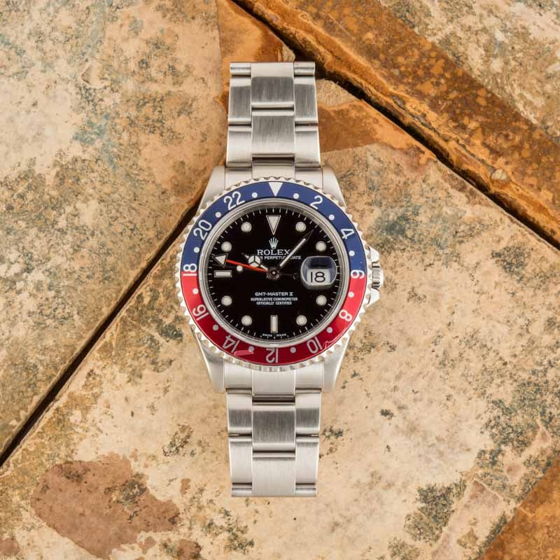 Rolex GMT Master II Ref 16710T Pepsi