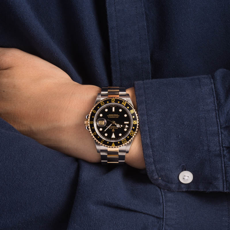 Rolex GMT-Master II 16713 Steel and Gold