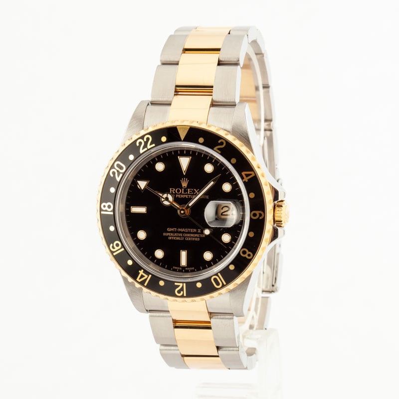 Rolex GMT-Master II Ref 16713 Two Tone Oyster Bracelet