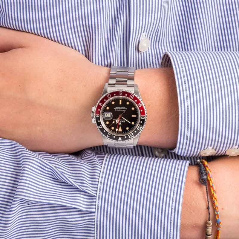 Rolex GMT-Master II Ref 16760 Stainless Steel Coke