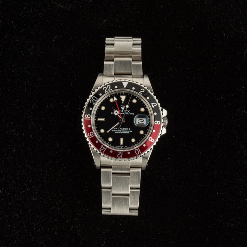 Rolex GMT-Master II Ref 16760 Coke Fat Lady