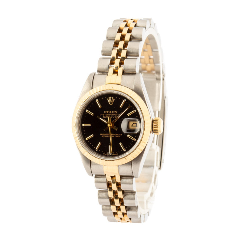 Ladies Rolex Date 69173 Black