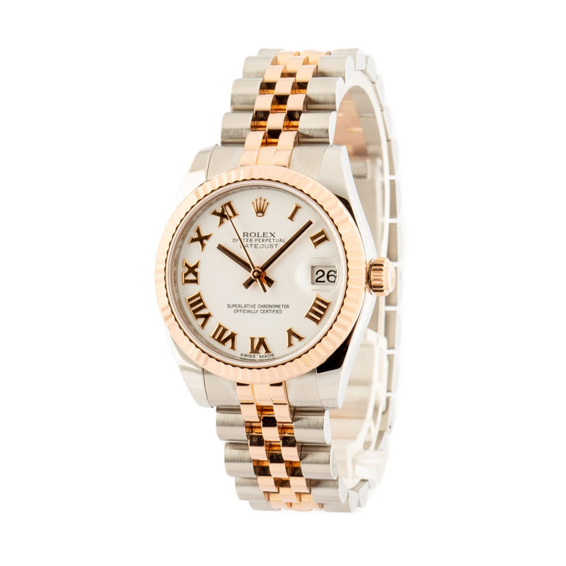 Rolex Mid-Size Datejust 178271 Two Tone Everose