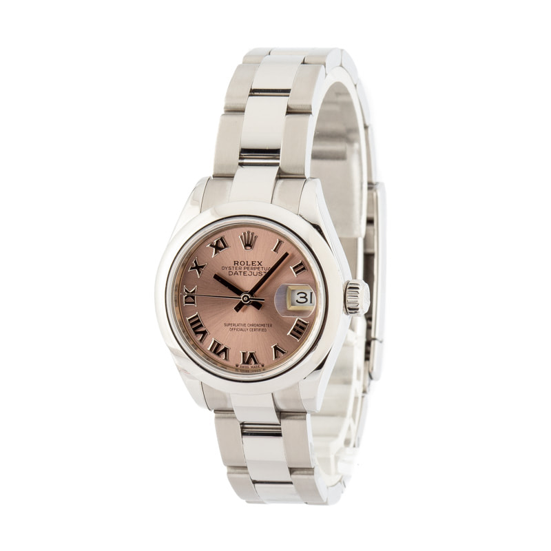 Rolex Datejust 279160 Pink Roman Dial