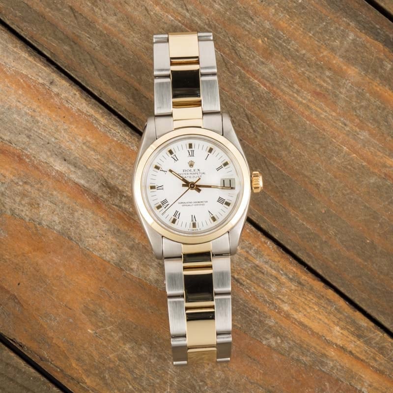 Rolex Datejust 6824 White Roman Dial