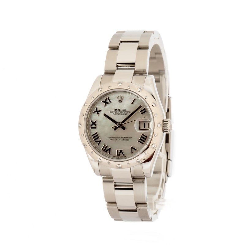 Used Rolex Mid-Size Datejust 178344