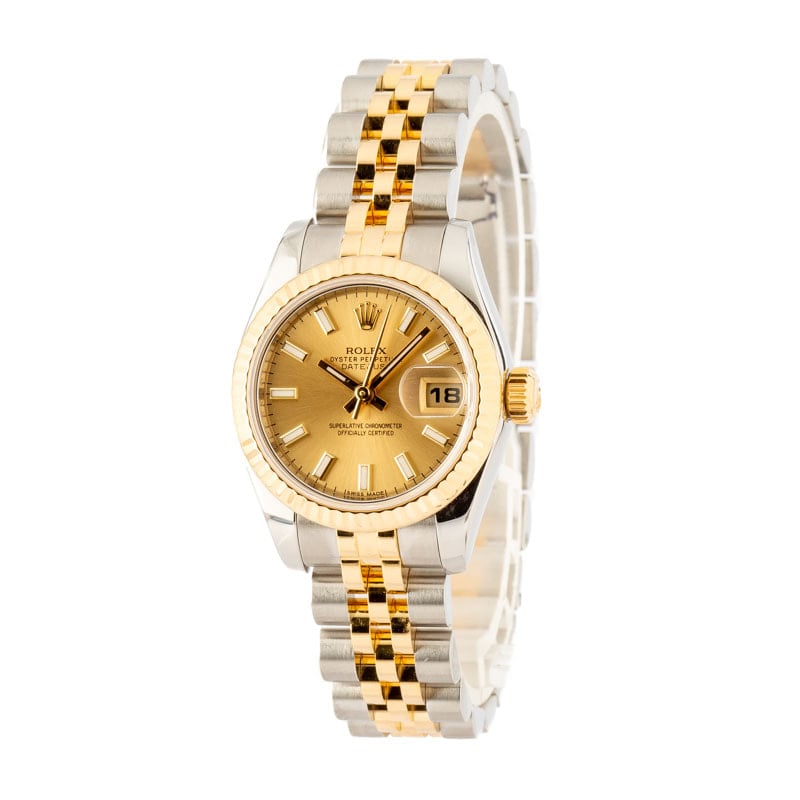 Rolex Datejust 179173 Champagne Dial