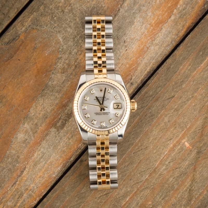 Pre-Owned Rolex Ladies Datejust Watch 179173