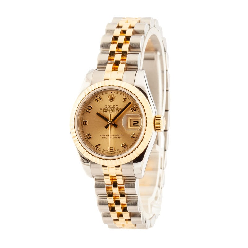 Rolex Datejust 179173 Champagne Dial