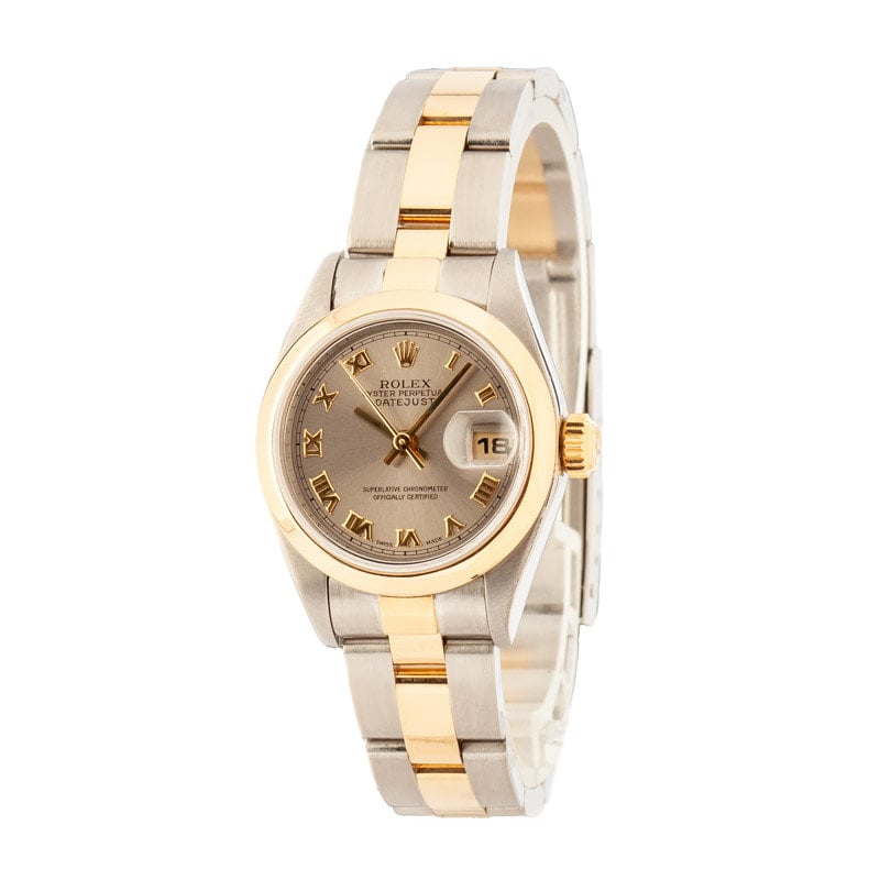 Womens Rolex Datejust 69163 Steel & Gold