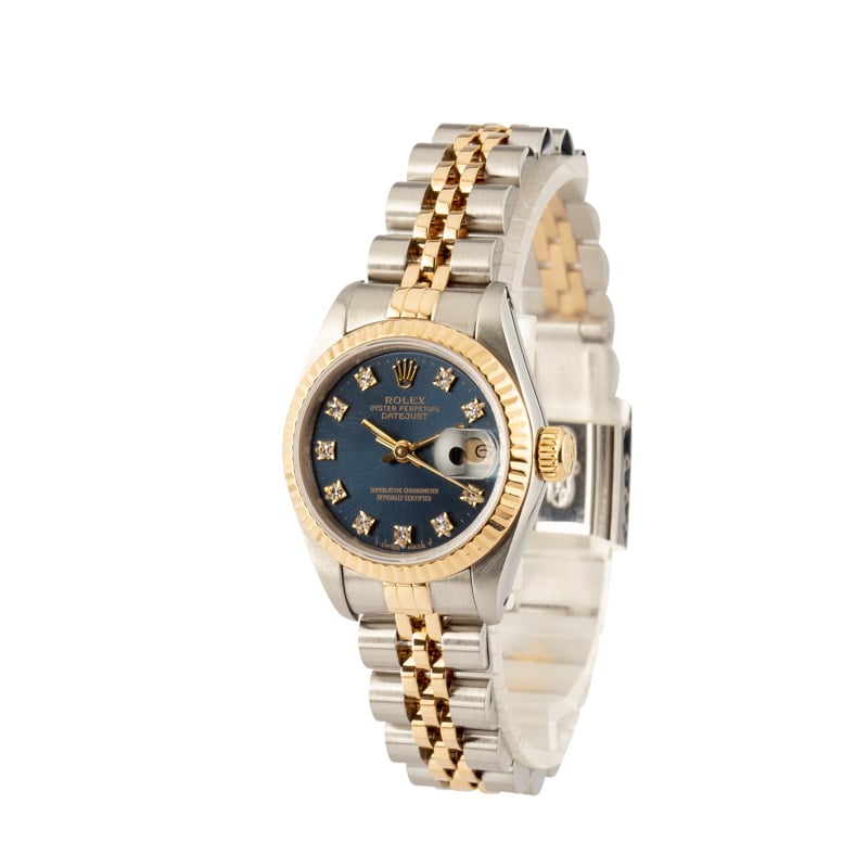 Rolex Datejust 69173 Blue Dial