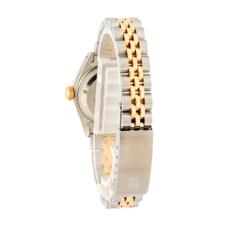 Ladies Rolex Datejust 69173 Linen Dial