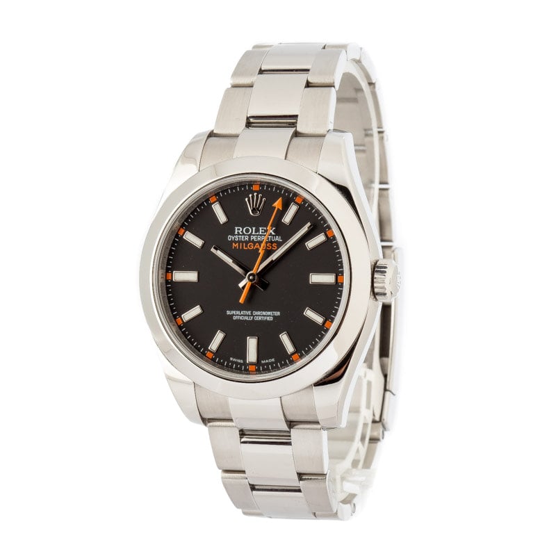 Rolex Milgauss 116400 Black 40MM