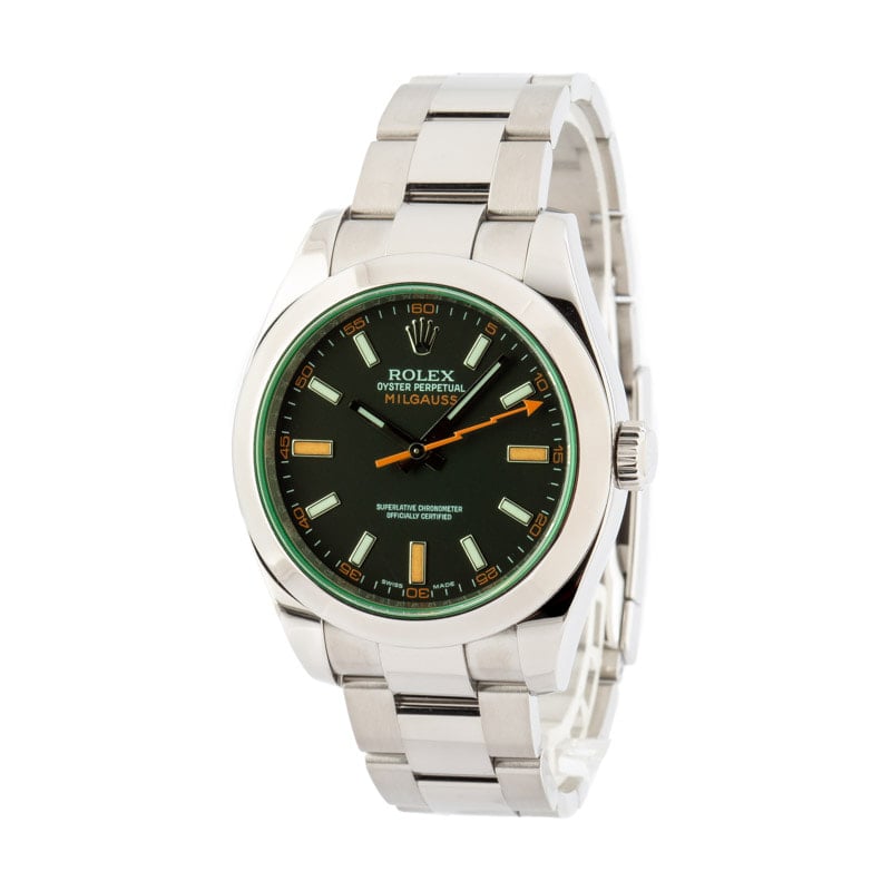 Rolex Milgauss 116400 Black Dial