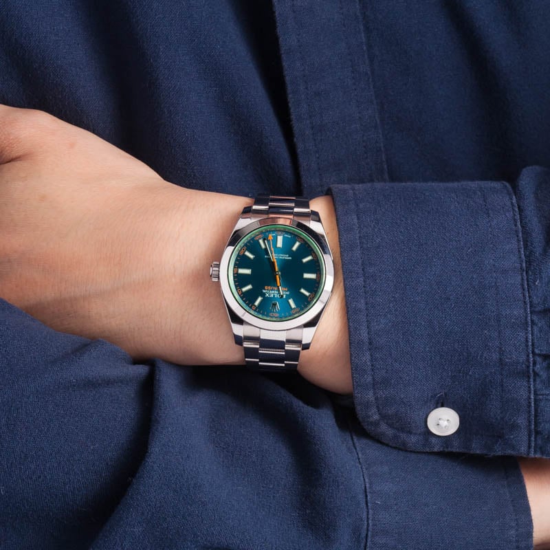 Rolex Milgauss 116400GV Blue