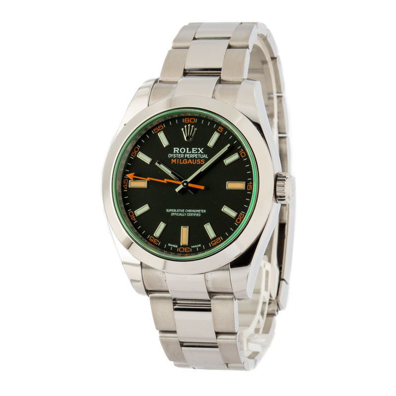 Rolex Milgauss 116400 Black Dial