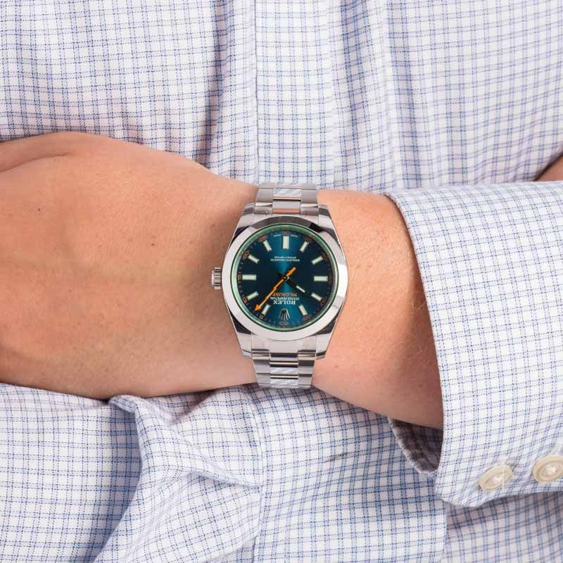 Rolex Milgauss Blue Dial 116400GV