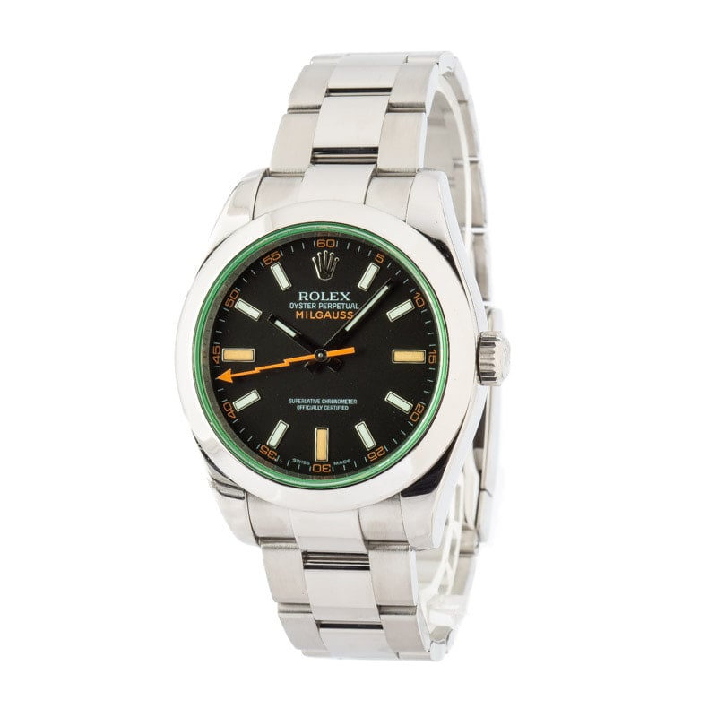 Rolex Milgauss 116400 Black Dial