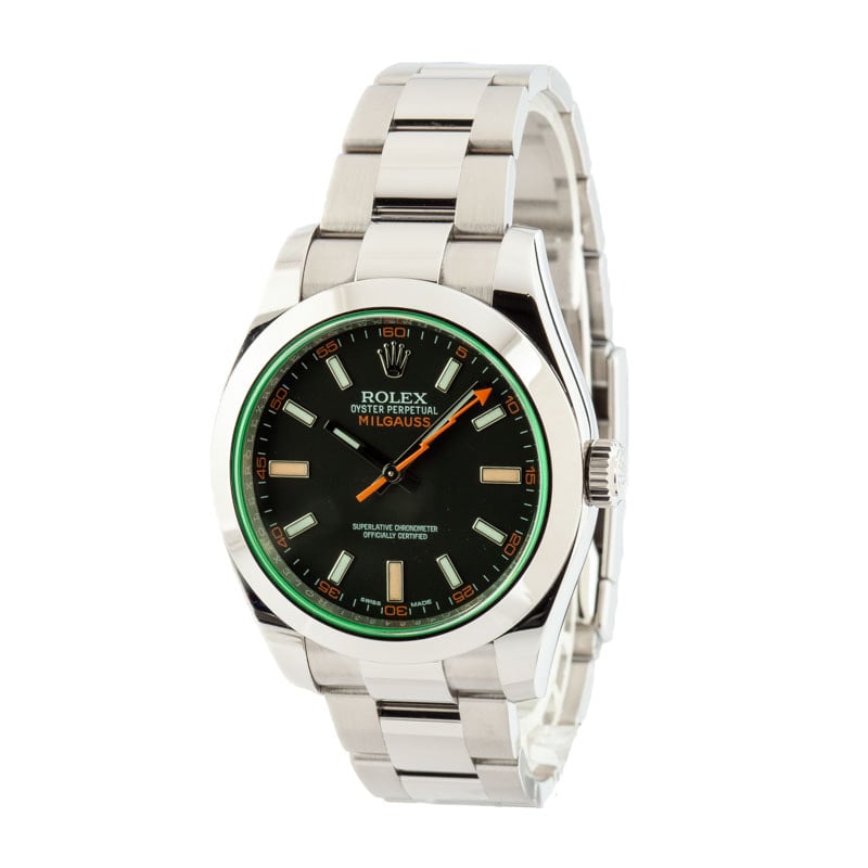 Rolex Milgauss 116400 Black Dial