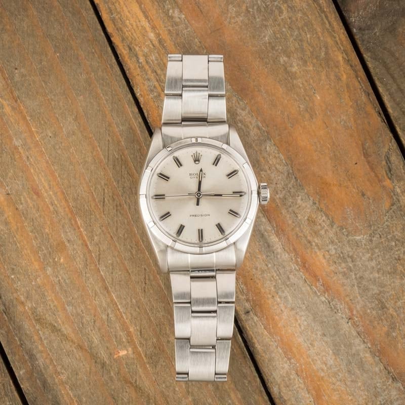 Pre-Owned Rolex Oyster Precision 6427 Stainless Steel