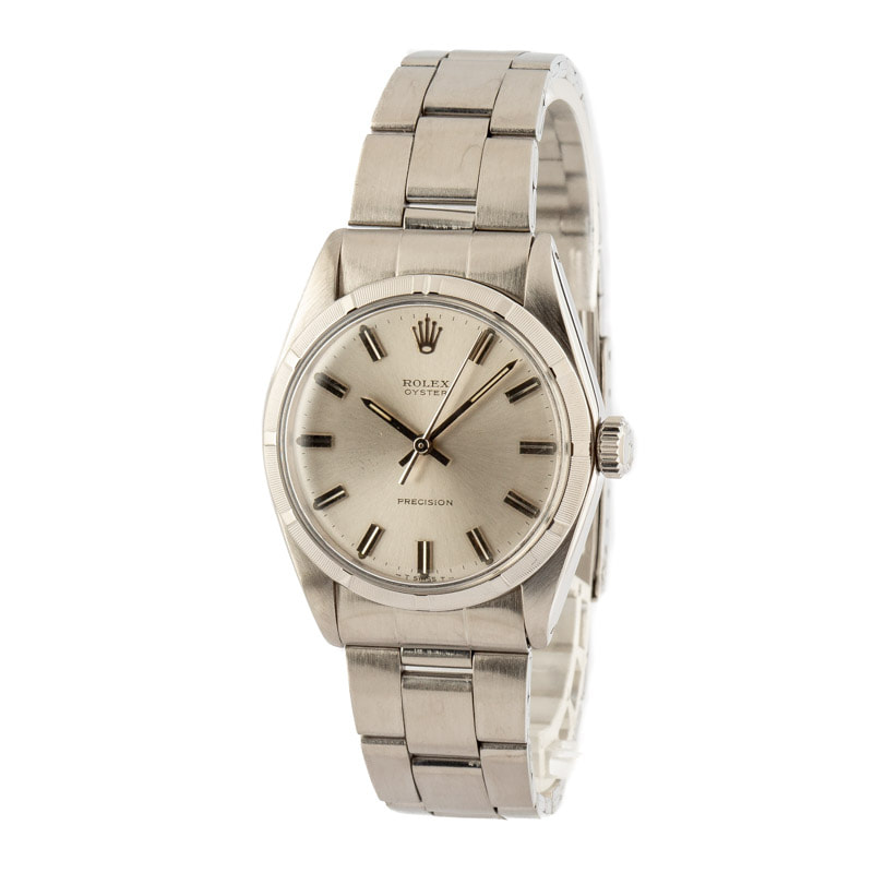 Pre-Owned Rolex Oyster Precision 6427 Stainless Steel