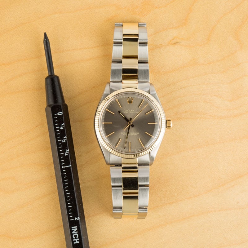 Rolex Oyster Perpetual 34 Ref 1005 Two Tone