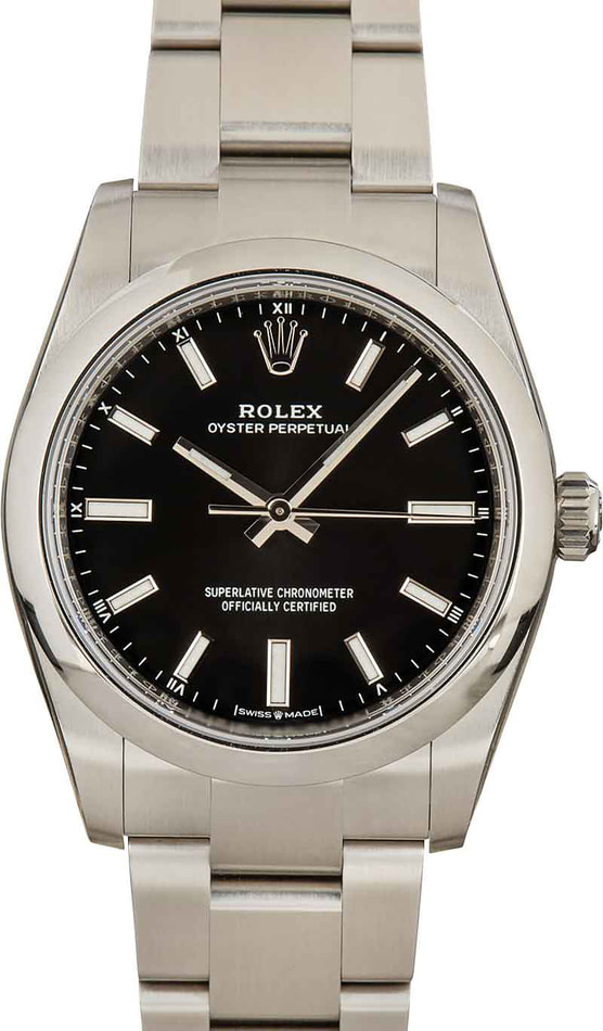 Buy Used Rolex Oyster Perpetual 124200 Bob s Watches Sku 162716