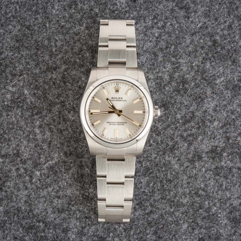 Used Rolex Oyster Perpetual 34 Ref 124200