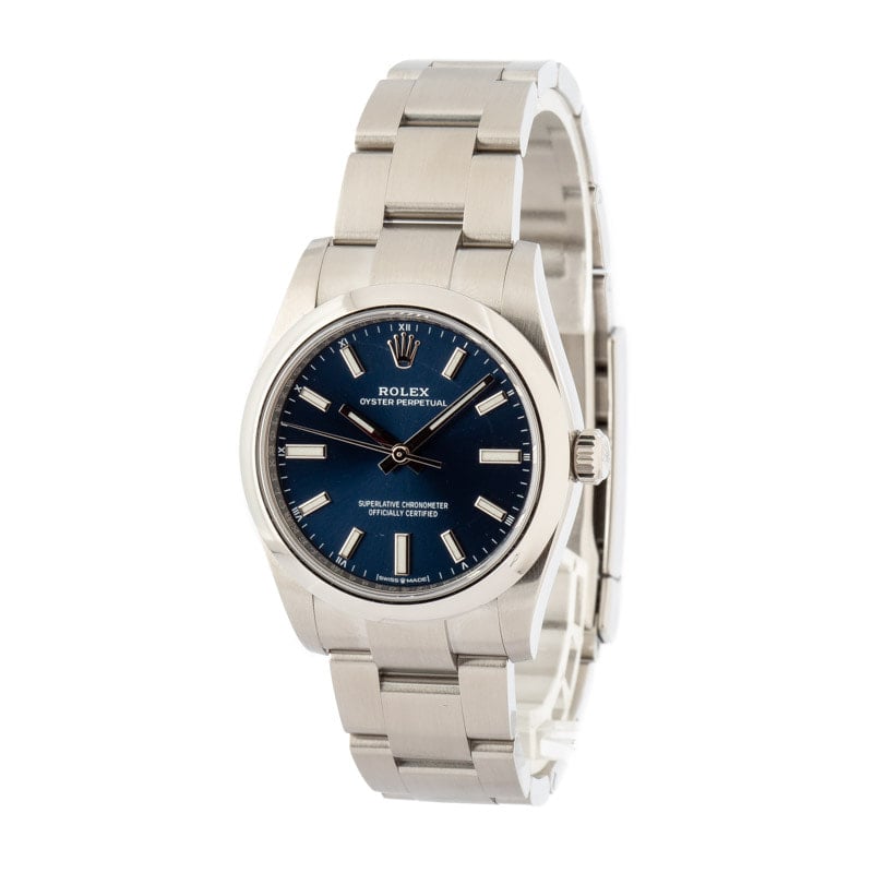 Rolex Oyster Perpetual 124200 Blue