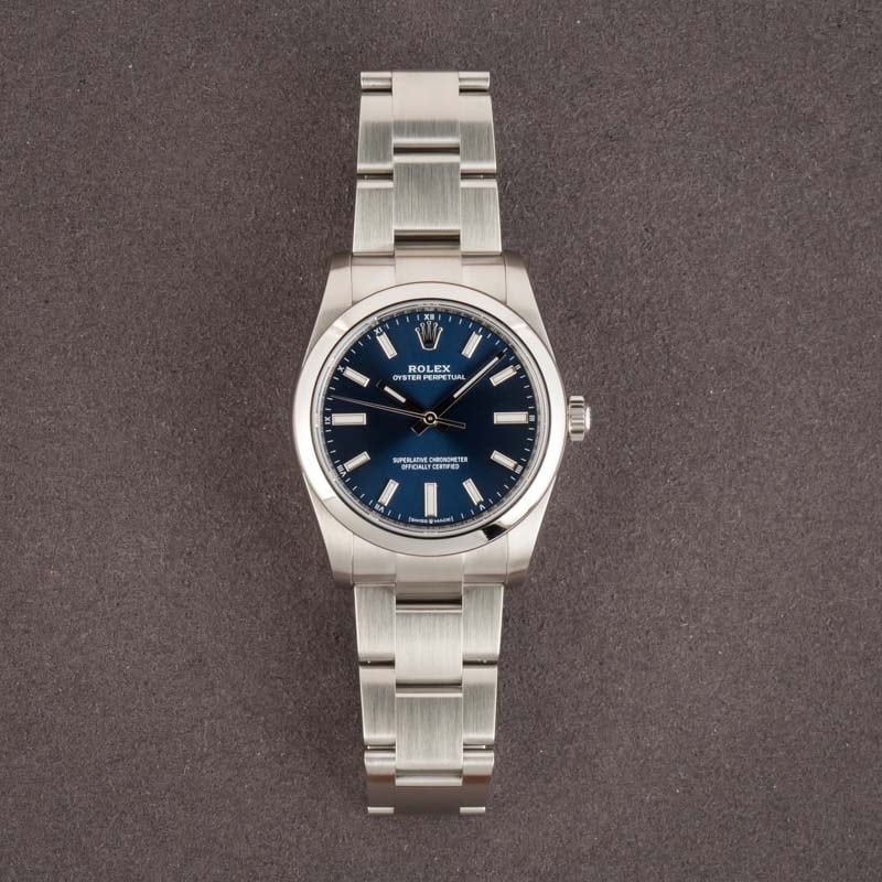 Rolex Oyster Perpetual 124200 Blue