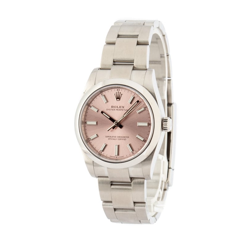 Rolex Oyster Perpetual 124200 Pink Dial