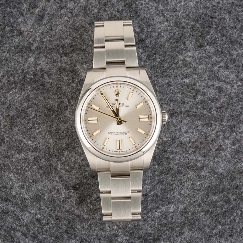 Rolex Oyster Perpetual 124300 Silver