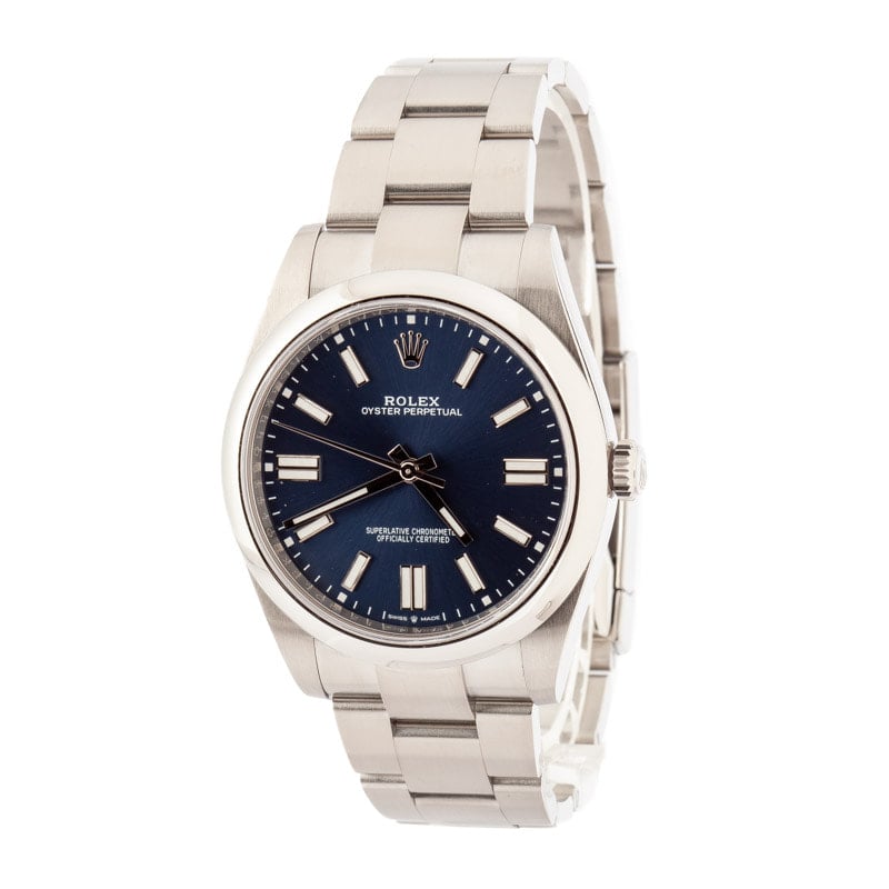 Rolex Oyster Perpetual 124300 Blue Dial