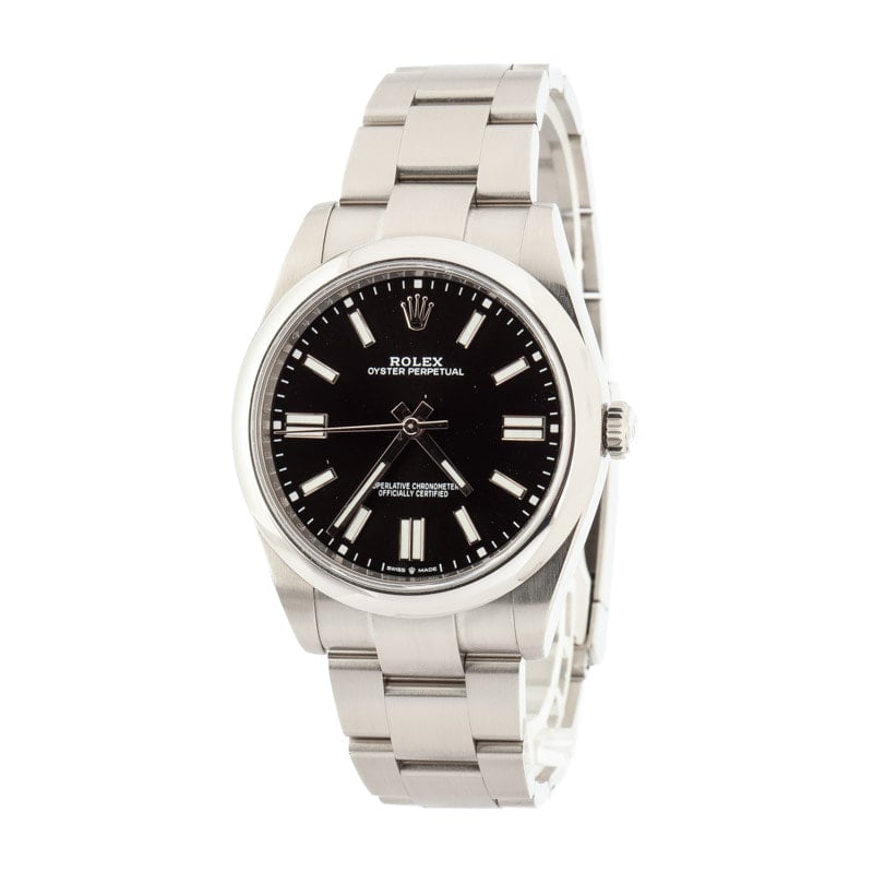 Rolex Oyster Perpetual Black 124300