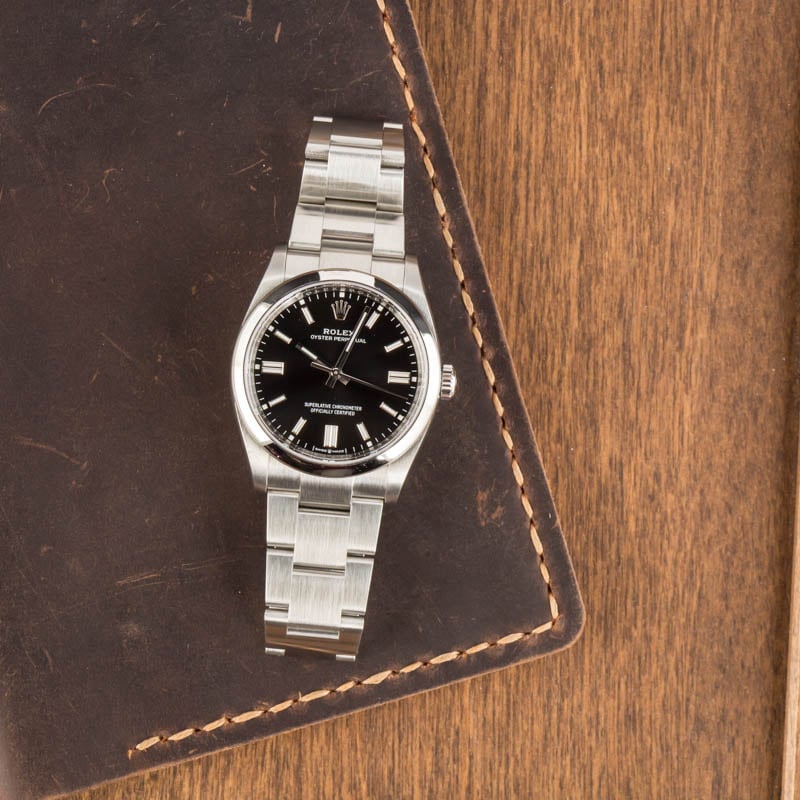 Rolex Oyster Perpetual 126000 Black Dial