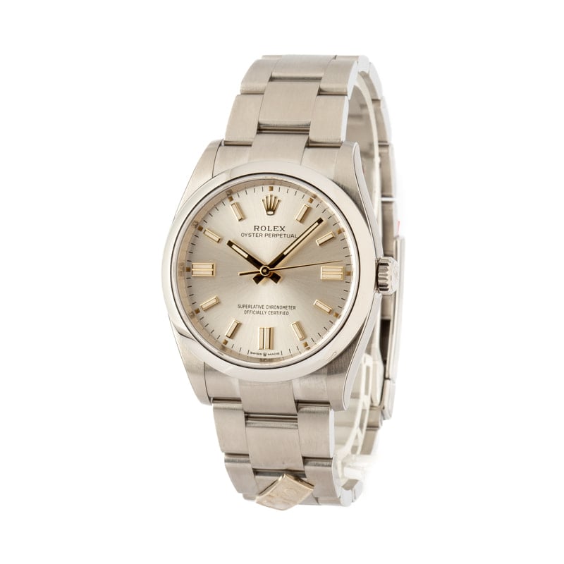 Rolex Oyster Perpetual 126000 Silver