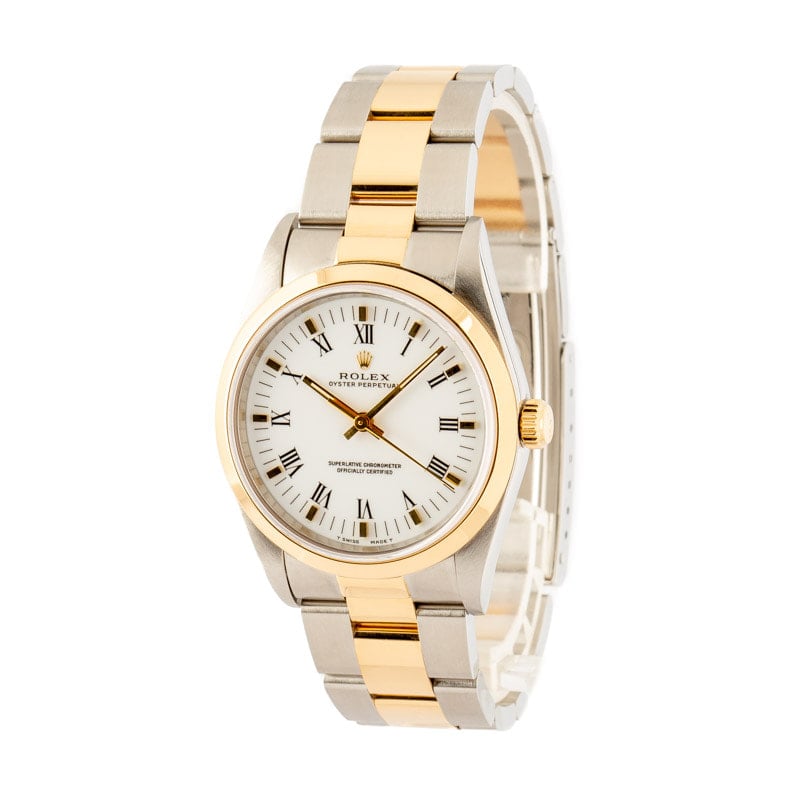 Rolex Oyster Perpetual 14203 Two Tone