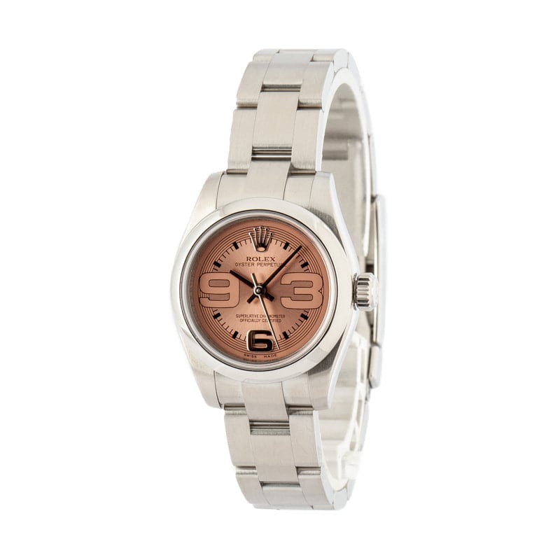 Ladies Rolex Oyster Perpetual 176200 Pink Dial