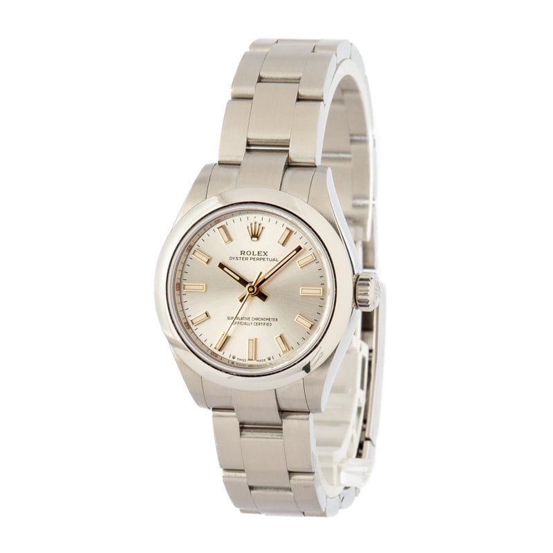 Rolex Oyster Perpetual 276200 Silver Dial