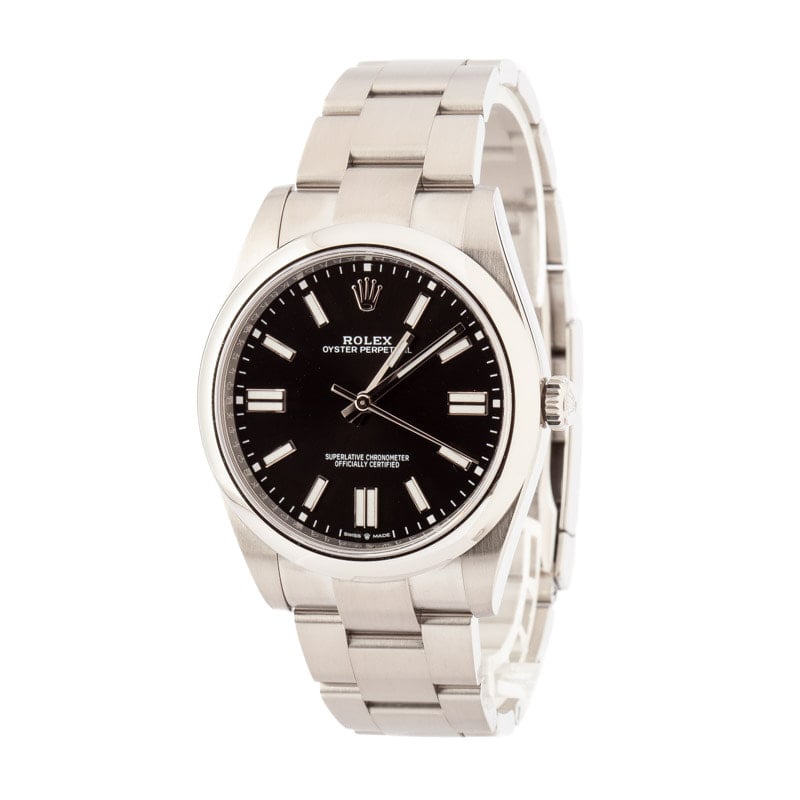 Rolex Oyster Perpetual 124300 Black Chromalight Dial