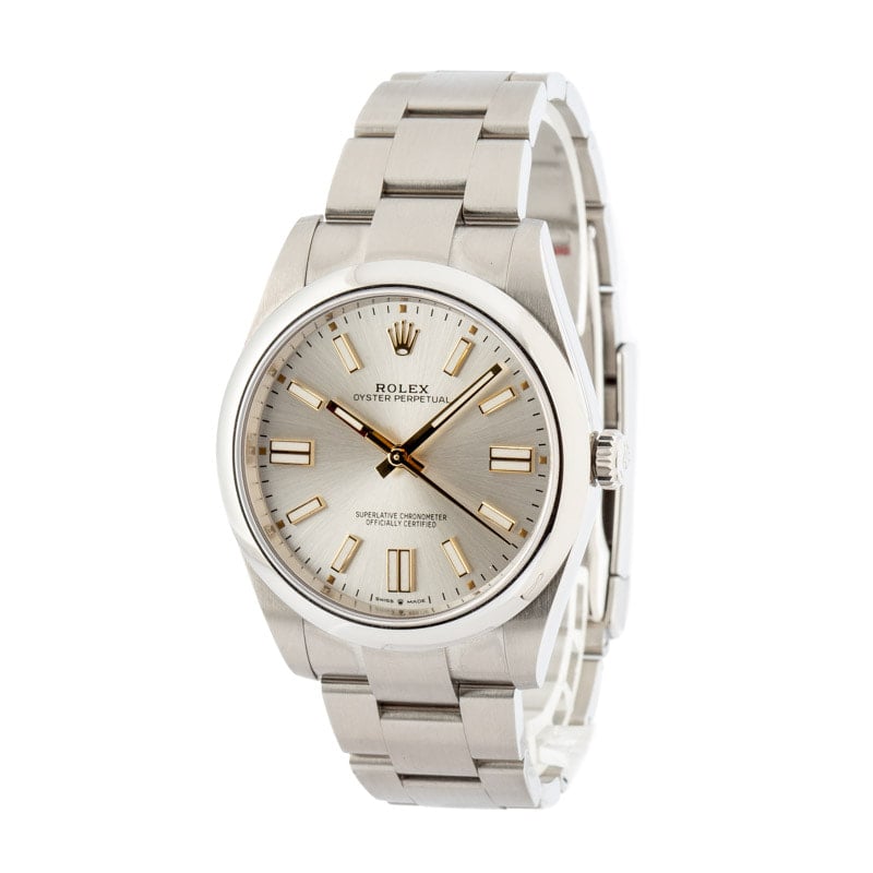 Rolex Oyster Perpetual 124300 Silver