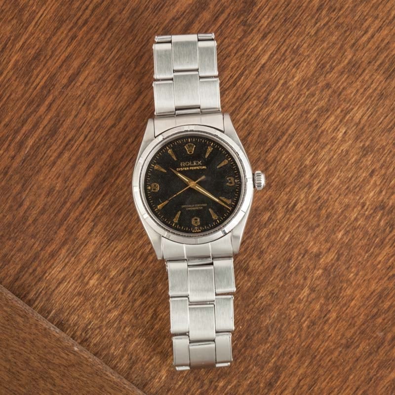 Vintage Rolex Oyster Perpetual 6565 Stainless Steel