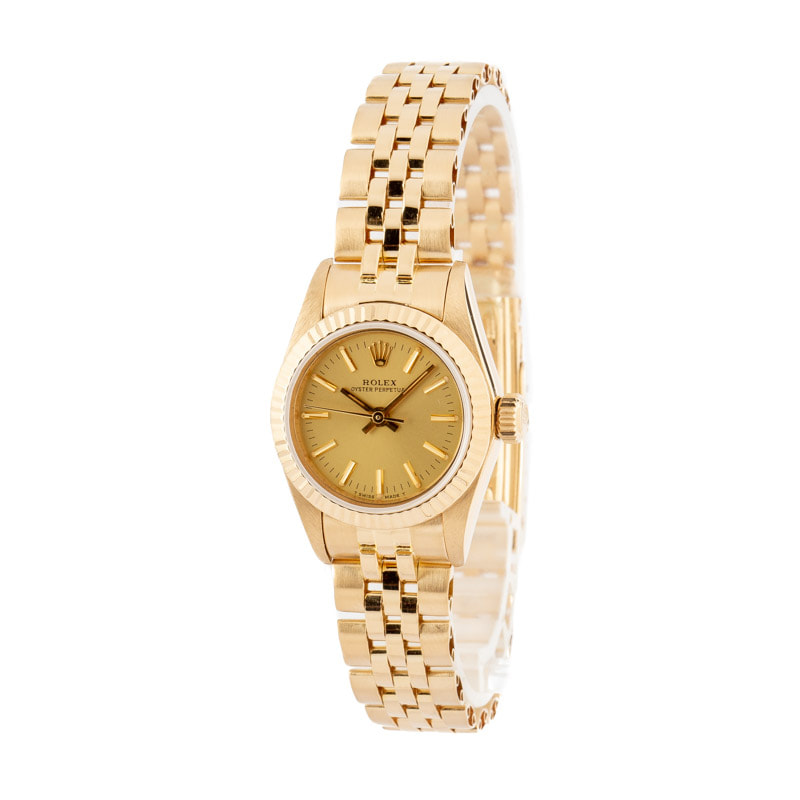 Rolex Oyster Perpetual 67198 Yellow Gold