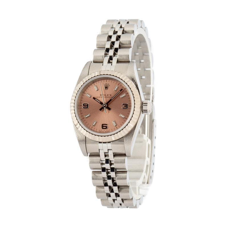 Ladies Rolex Oyster Perpetual 76094 Pink