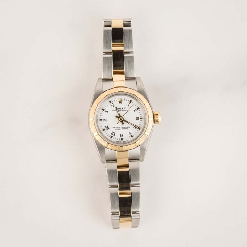 Rolex Lady Oyster Perpetual 76233 Two Tone Oyster