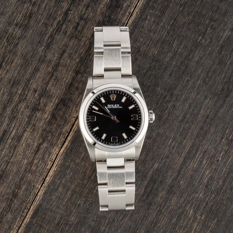 Ladies Rolex Oyster Perpetual 77080 Stainless Steel