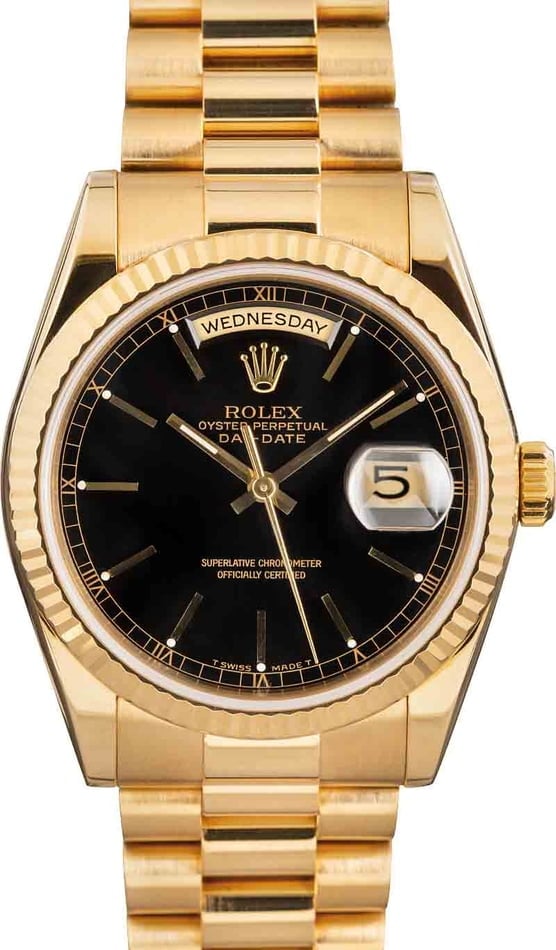 Buy Used Rolex President 118238 | Bob's Watches - Sku: 155181