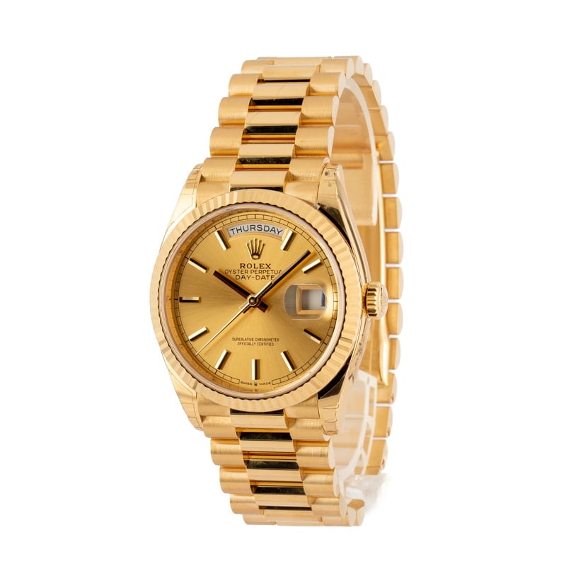 Buy Used Rolex President 128238 | Bob's Watches - Sku: 157014